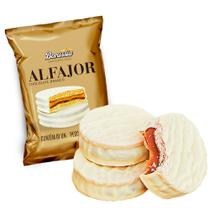 Alfajor Coberto com Chocolate Branco (14 Uni.) Borússia Chocolates