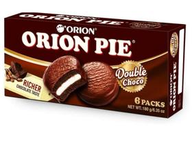 Alfajor Coreano Choco Pie Double Chocolate Orion - Importado