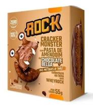 Alfajor Fit C/ Whey Protein E Pasta De Amendoim 55g Unidade - Rock - Rock Peanut