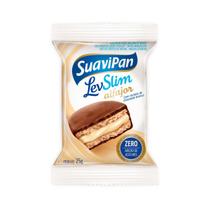 Alfajor Ganache Branco Zero com 12 un de 25g - Suavipan