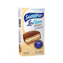 Alfajor Levslim Chocolate Branco Suavipan 50g