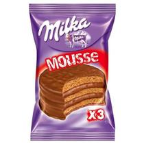Alfajor Mousse Triplo de Chocolate Milka 55g