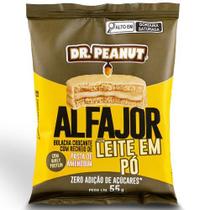 Alfajor Recheado com Pasta de Amendoim Dr Peanut unidade 55g