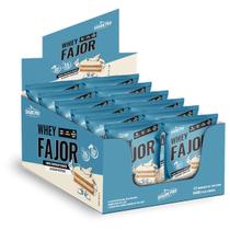 Alfajor WheyFajor - 12 Unidades 55g Chocolate Branco - Shark Pro Alfajor WheyFajor - 12 Unidades 55g Chocolate Branco - Shark Pro