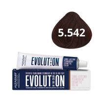 Alfaparf Evolution Of The Color 5.542 Castanho Claro Acaju Cobre Irisé 60ml Alfaparf Evolution Of The Color 5.542 Castanho Claro Acaju Cobre Irisé 60ml
