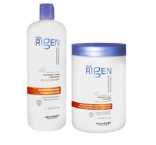Alfaparf Real Rigen Repair Shampoo E Mascara Reparador 1l
