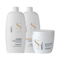 Alfaparf Semi Di Lino Diamond Illuminating Kit Trio Grande Alfaparf Semi Di Lino Diamond Illuminating Kit Trio Grande