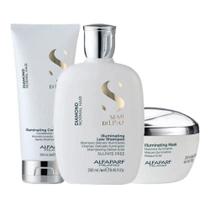 Alfaparf Semi Di Lino Diamond Illuminating Kit Trio Pequeno Alfaparf Semi Di Lino Diamond Illuminating Kit Trio Pequeno