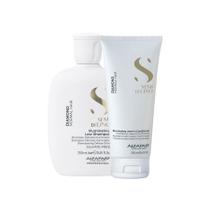 Alfaparf Semi di Lino Diamond Kit Shampoo 250ml Condicionador 200ml Brilho Alfaparf Semi di Lino Diamond Kit Shampoo 250ml Condicionador 200ml Brilho