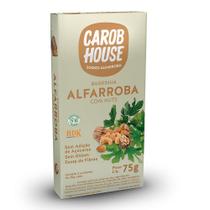 Alfarroba Carob House Sem Lactose Com Nuts 75g