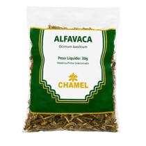 Alfavaca Mista Chamel 30g Folhas Seca Produto Original