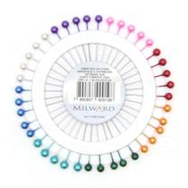 Alfinete Cabeça Colorida Milward - 40 unidades Alfinete Cabeça Colorida Milward - 40 unidades