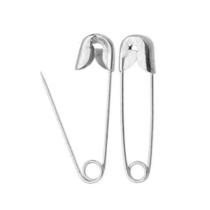 Alfinete de segurança 03 niquel c/50un Alfinete de segurança 03 niquel c/50un