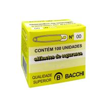 Alfinete De Segurança N.00 23mm Aco Niquelado CX 100 Und Bacchi Alfinete De Segurança N.00 23mm Aco Niquelado CX 100 Und Bacchi