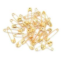 Alfinete de Segurança nº 0 Dourado - 180 Unidades Círculo