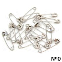 Alfinete de Segurança nº 0 Prata - 180 Unidades Círculo