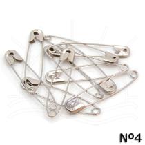 Alfinete de Segurança nº 4 Prata - 36 Unidades Círculo