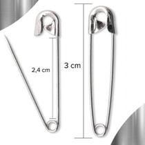 Alfinete De Segurança Prata 01- Com 100 Unidades - Kaftor Alfinete De Segurança Prata 01- Com 100 Unidades - Kaftor