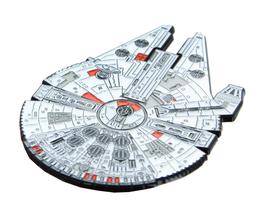 Alfinete esmaltado Star Wars Millennium Falcon Large Alfinete esmaltado Star Wars Millennium Falcon Large