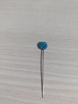Alfinete flor azul Alfinete flor azul