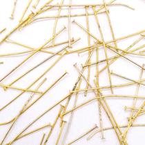 Alfinete Metal Dourado 40mm 2500pçs 500g Alfinete Metal Dourado 40mm 2500pçs 500g