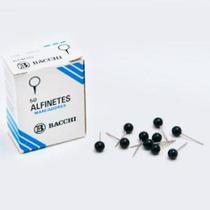 Alfinete Para Mapa Com 50 Unidades Nº 5 Preto - Bacchi Alfinete Para Mapa Com 50 Unidades Nº 5 Preto - Bacchi