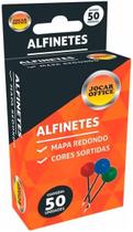 Alfinete para Mapa Jocar Office Redondo - Caixa com 50 Unidades Alfinete para Mapa Jocar Office Redondo - Caixa com 50 Unidades