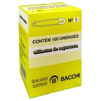 Alfinete seguranca n. 5 niquelado - BACCHI Alfinete seguranca n. 5 niquelado - BACCHI