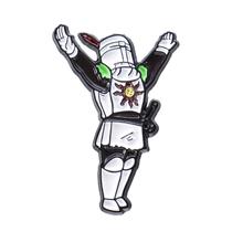 Alfinetes de broche Creative Knight Armor Praise the Sun Design Alfinetes de broche Creative Knight Armor Praise the Sun Design