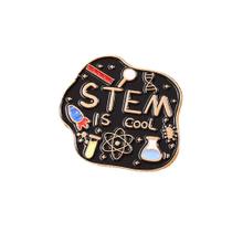 Alfinetes de broche Creative STEM Science Inspired Alloy