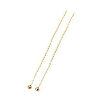 Alfinetes De Cabeça Plana Em Aço Inoxidável 100 Pcs 20 30 40mm Olho Circular Para Fabricação De