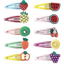 Alfinetes de cabelo, grampos de garras 10x grampos de cabelo frutas nº 3