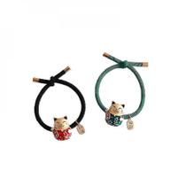 Alfinetes de cabelo, grampos de garras elásticos de cabelo de gato fofos laços acessório de cabelo para corda de cabelo