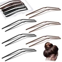 Alfinetes de cabelo Waydress em forma de U para pães de balé Bobby Pins x36
