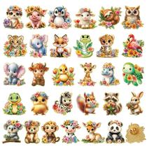 Alfinetes de esmalte Landical Cute Animal Plant Flowers 30 unidades Alfinetes de esmalte Landical Cute Animal Plant Flowers 30 unidades