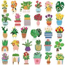 Alfinetes de esmalte Landical Cute Plant Flowers Animal 30 unidades Alfinetes de esmalte Landical Cute Plant Flowers Animal 30 unidades
