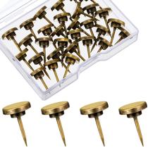 Alfinetes de pressão Shimeyao 30, tachas de polegar de metal, bronze, 1,5 cm