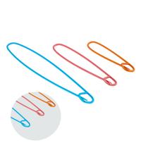 Alfinetes de Segurança KnitPro Marcadores de Ponto C/3