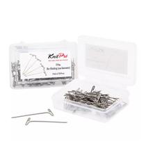 Alfinetes em "T" Para Blocagem KnitPro C/50 unidades