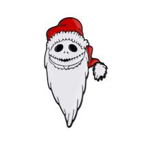 Alfinetes Esmaltados de Caveira de Halloween - Broche de Desenho Animado para Lapela Alfinetes Esmaltados de Caveira de Halloween - Broche de Desenho Animado para Lapela