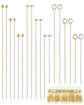 Alfinetes para Joias FIVEIZERO 900 peças Dourado e Prateado 30-50mm Alfinetes para Joias FIVEIZERO 900 peças Dourado e Prateado 30-50mm