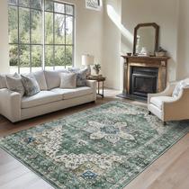 Alfombra de Área AMADA HOMEFURNISHING 183x274 cm Lavable de Perfil Bajo Alfombra de Área AMADA HOMEFURNISHING 183x274 cm Lavable de Perfil Bajo
