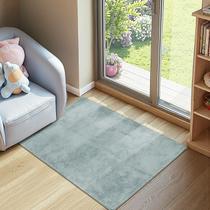 Alfombra de Área Jinchan de Peluche Sólido 60x90 cm, Alfombra Shaggy de Alto Rendimiento Alfombra de Área Jinchan de Peluche Sólido 60x90 cm, Alfombra Shaggy de Alto Rendimiento