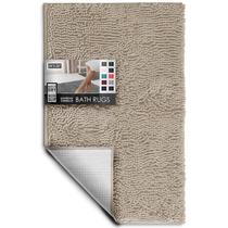 Alfombra de baño Hearth & Harbor de Chenilla 51x81 cm antideslizante Alfombra de baño Hearth & Harbor de Chenilla 51x81 cm antideslizante