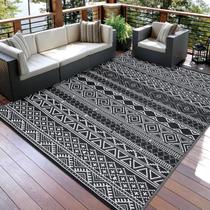 Alfombra GAOMON 152x244 cm para Exterior Reversible e Impermeable