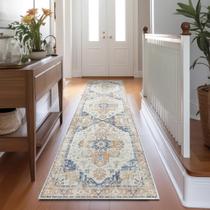 Alfombra Jinchan Runner 61x254 cm Vintage Lavable Antideslizante Alfombra Jinchan Runner 61x254 cm Vintage Lavable Antideslizante