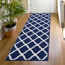 Alfombra SHACOS 50x150 cm Azul Marino Antideslizante Lavable Alfombra SHACOS 50x150 cm Azul Marino Antideslizante Lavable