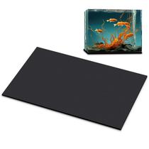 Alfombrilla para Acuario Pangda 50x33 cm de Espuma Negra Impermeable