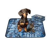Alfombrillas Lavables para Orinar de Perro Qeils 2 Paquetes 45x60 cm Súper Absorbentes