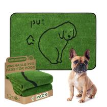 Alfombrillas Reutilizables para Cachorros Qeils, Tapetes Lavables para Orina de Perros, Paquete de 2